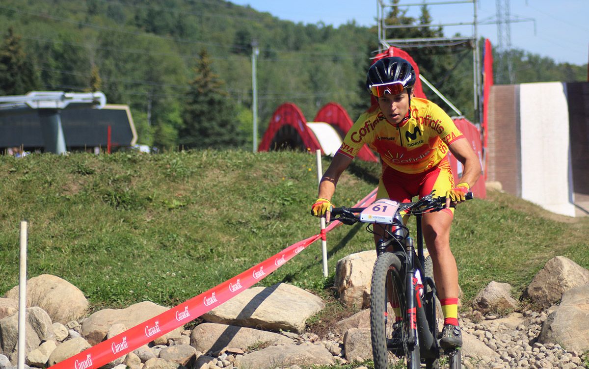La Selección Española entrenando en Mont Sainte-Anne