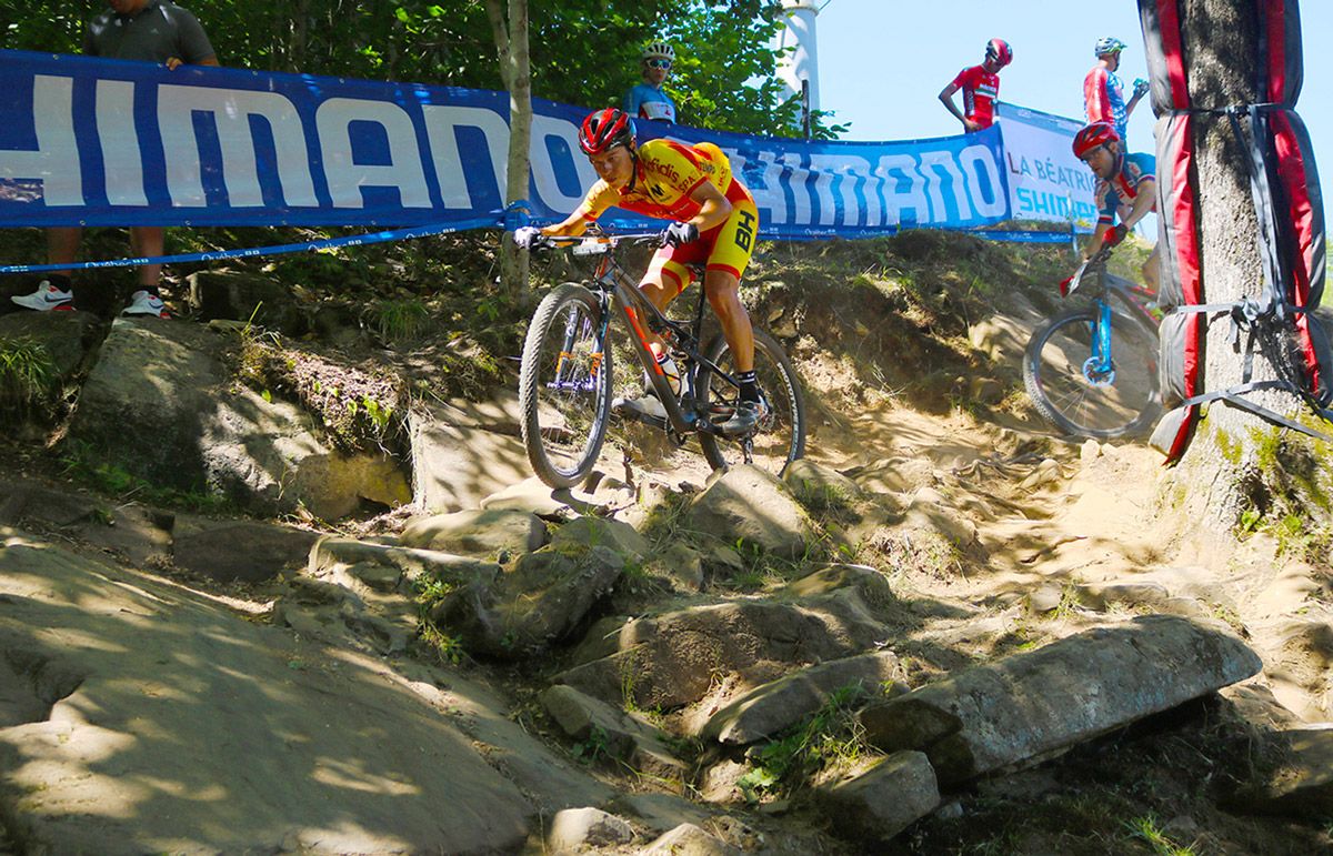 La Selección Española entrenando en Mont Sainte-Anne