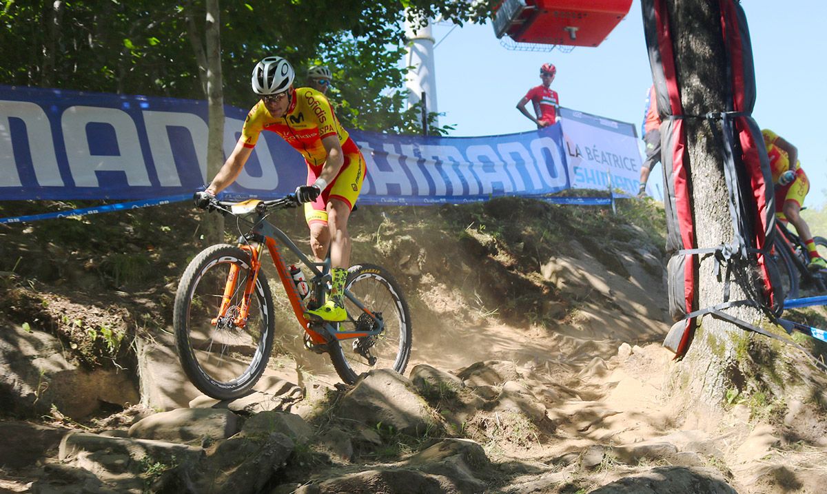 La Selección Española entrenando en Mont Sainte-Anne