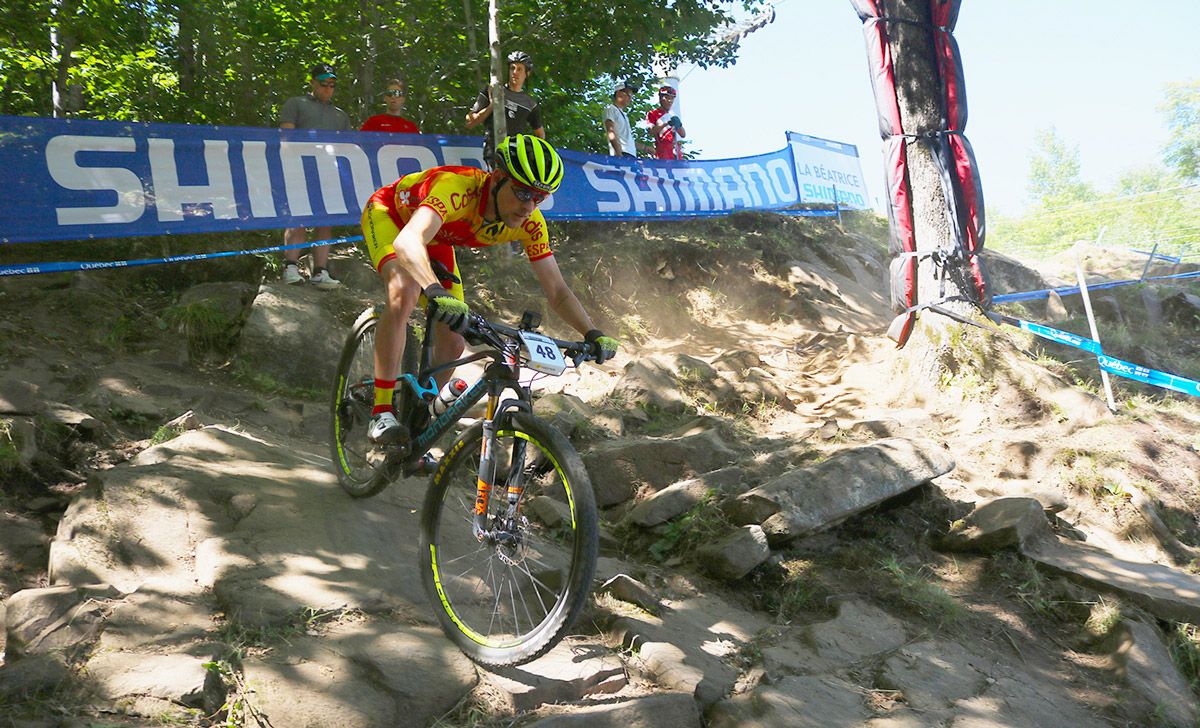 La Selección Española entrenando en Mont Sainte-Anne