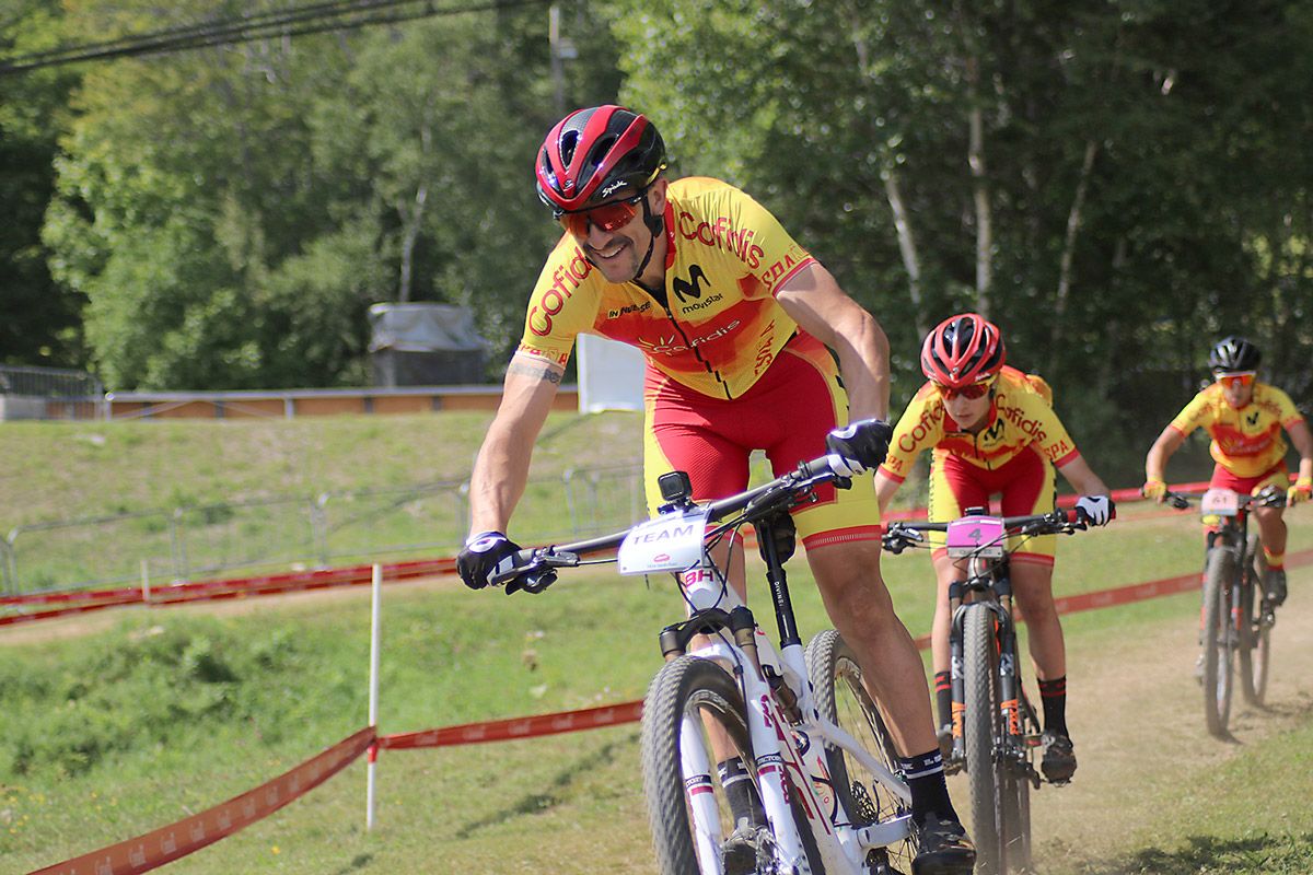La Selección Española entrenando en Mont Sainte-Anne