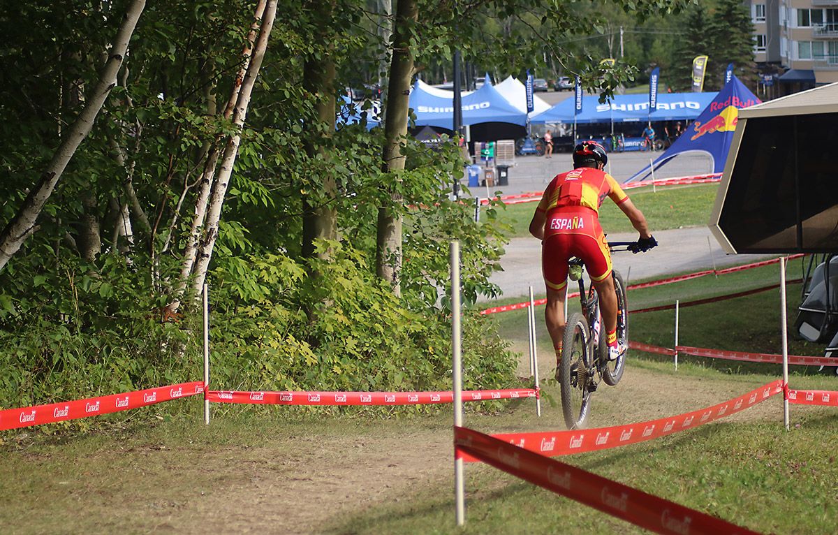 La Selección Española entrenando en Mont Sainte-Anne