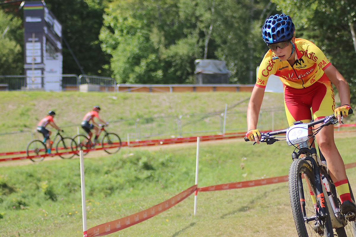 La Selección Española entrenando en Mont Sainte-Anne