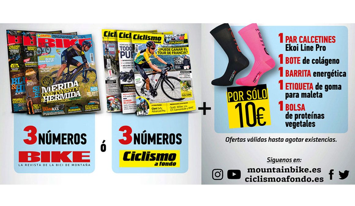 Oferta exclusiva Festibike. Todo esto por 10 euros