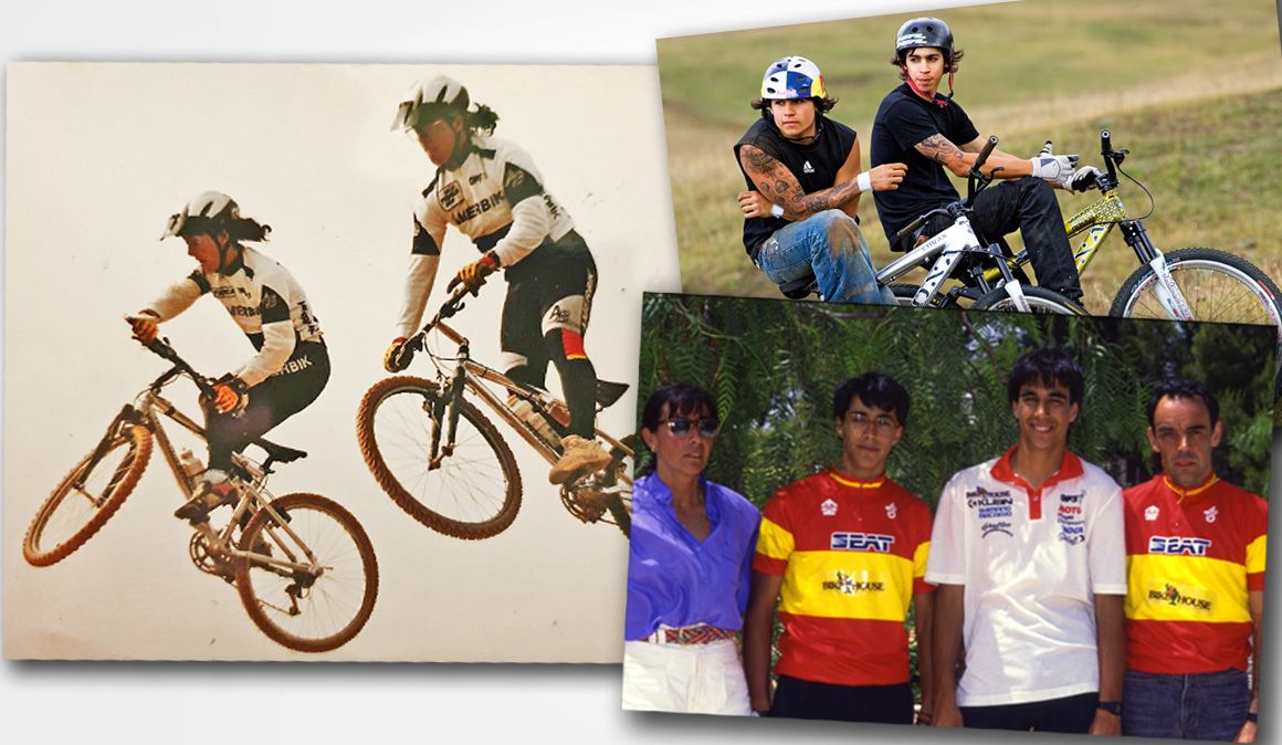 Hermanos y pros del MTB en España