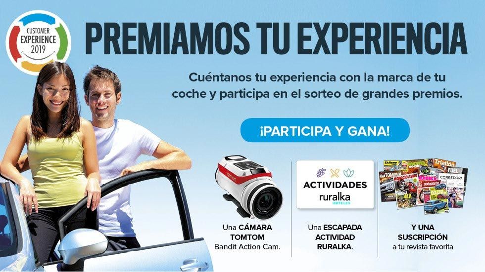 Opina sobre tu coche y llévate alguno de estos premios