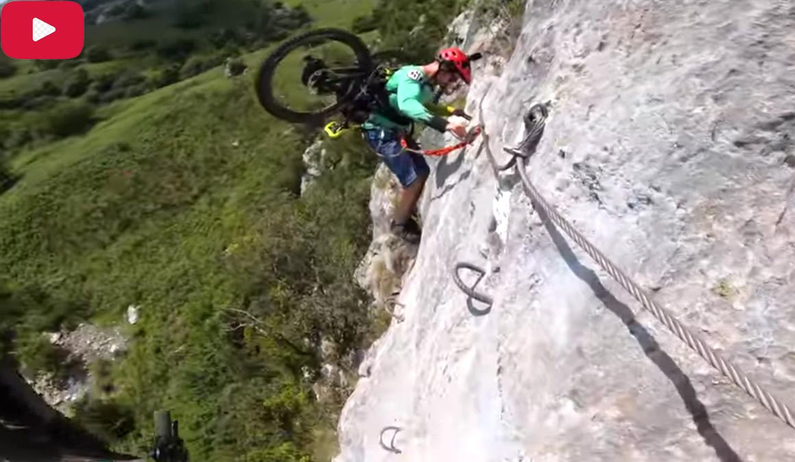 Ferrata-Bike: Locura en la montaña