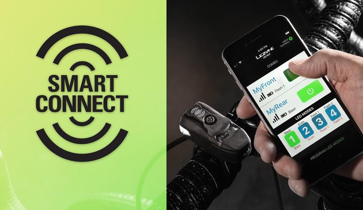 Lezyne Smart Connect: controla tus luces desde el móvil