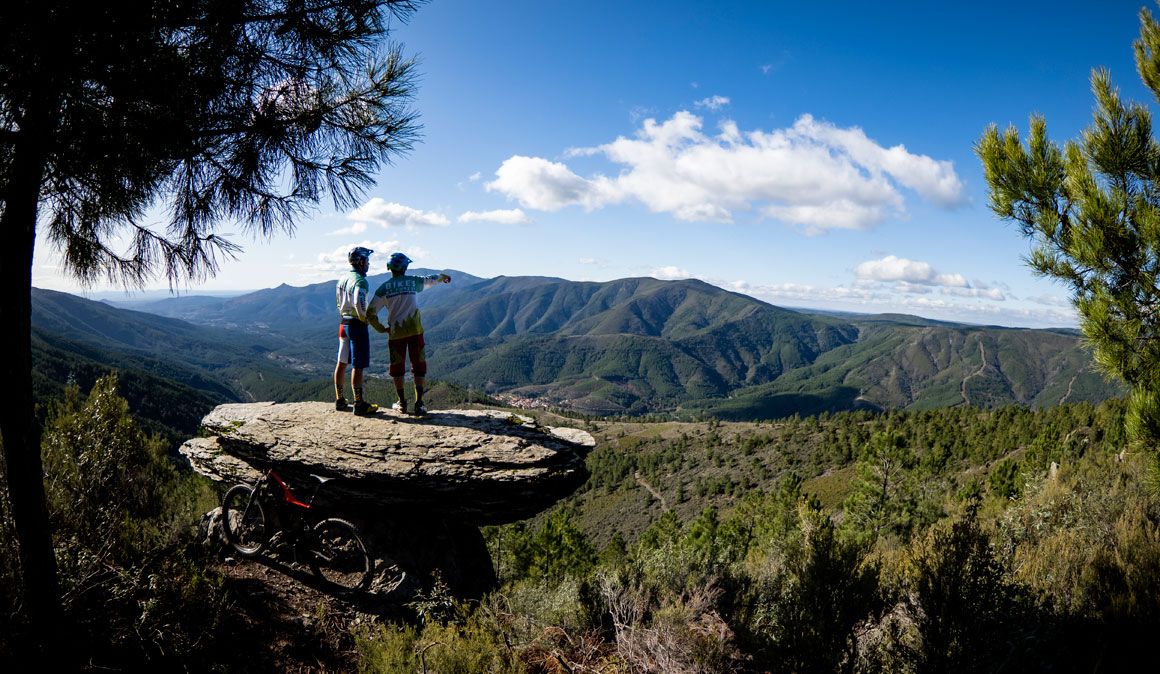 Ruta e-MTB con GPS: Las Hurdes (Cáceres) 