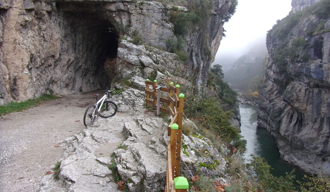 Ruta con GPS: Las Foces de Lumbier (Navarra)