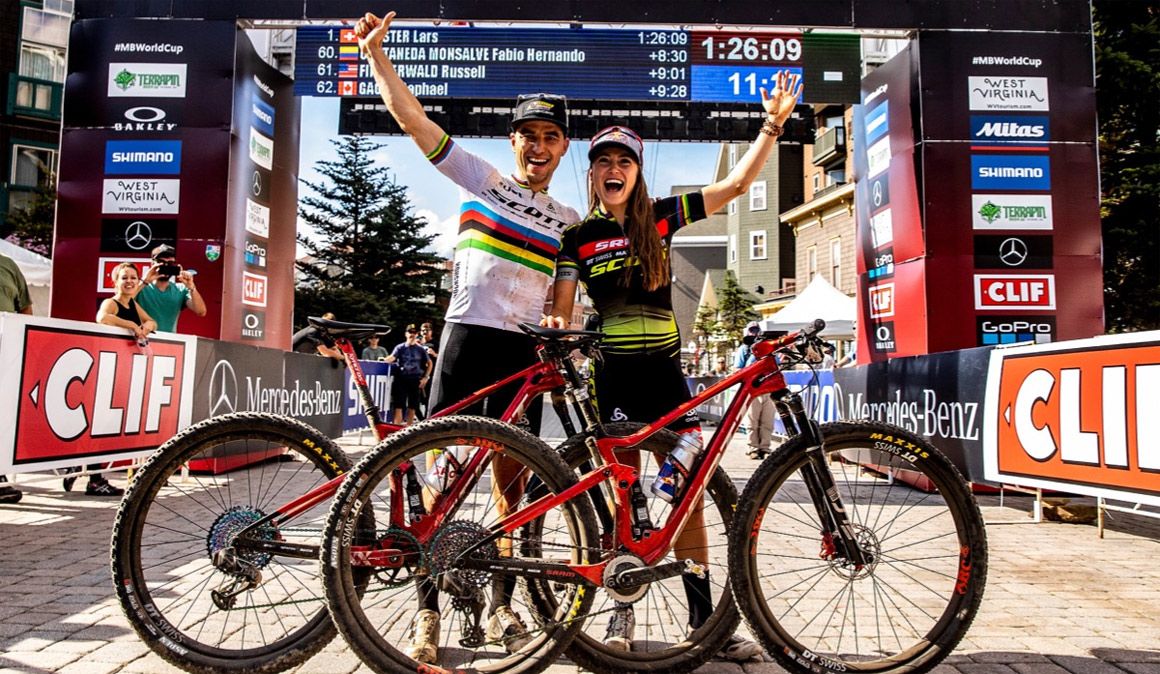 Schurter y Courtney: Dos años más con Scott SRAM