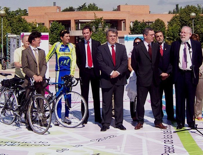 RUIZ GALLARDÓN PRESENTA EL PLAN DE CARRILES BICI PARA MADRID