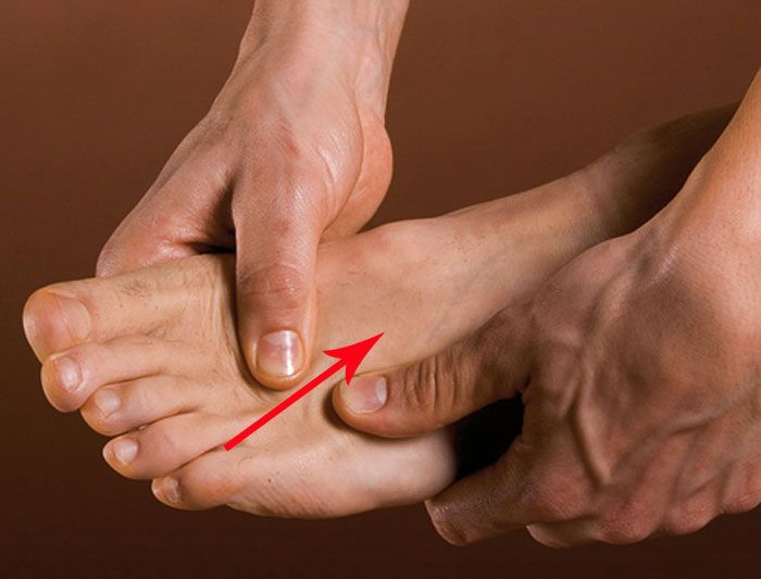 DESPUÉS DE MONTAR: EMPEINE (flexor y extensor de los dedos)