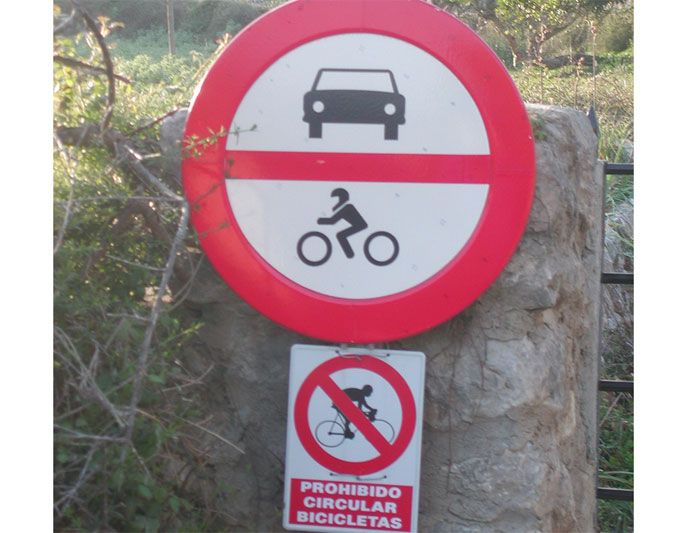 CONTRA LA BICI EN MALLORCA