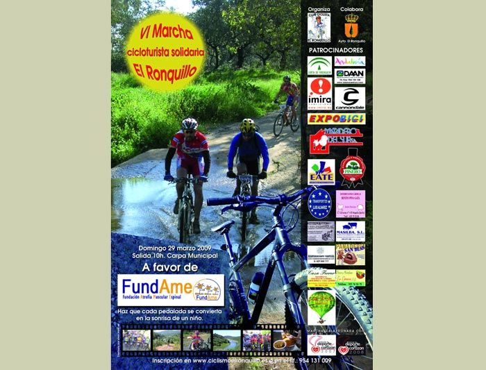 VI MARCHA CICLOTURISTA SOLIDARIA EN EL RONQUILLO 