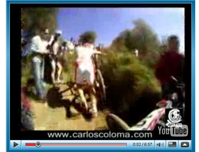 SIGUE LAS CARRERAS COMO SI FUERAS COLOMA