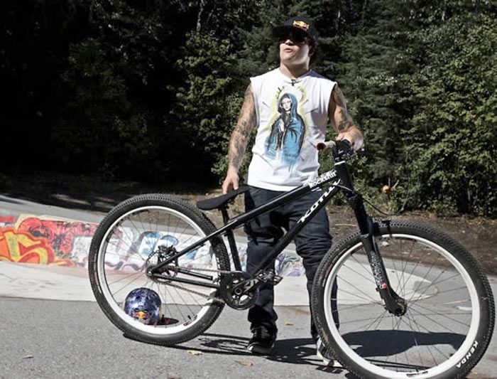 ANDREU LACONDEGUY YA TIENE SU PROPIA BICI