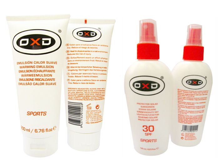 NUEVAS CREMAS DEPORTIVAS OXD