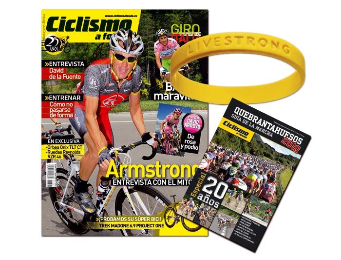 CONSIGUE CON CICLISMO A FONDO LA PULSERA LIVESTRONG