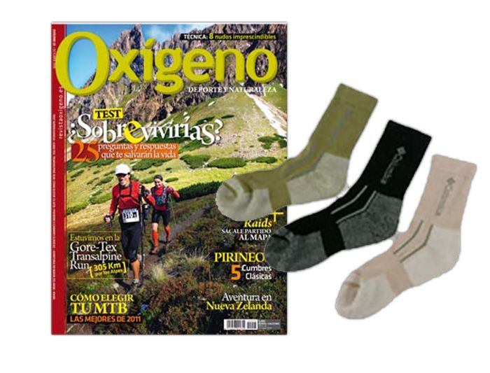 CON OXÍGENO LLÉVATE UNOS CALCETINES COLUMBIA