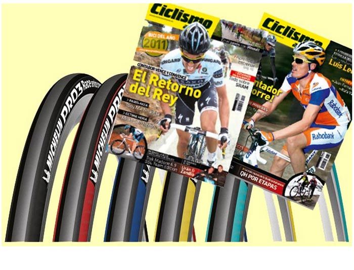 CONSIGUE CICLISMO A FONDO CON TUS MICHELIN