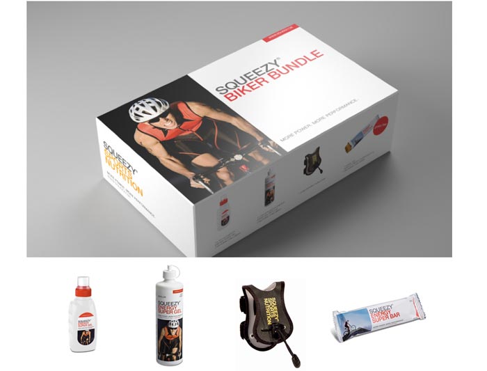 SQUEEZY PACK BIKER BUNDLE