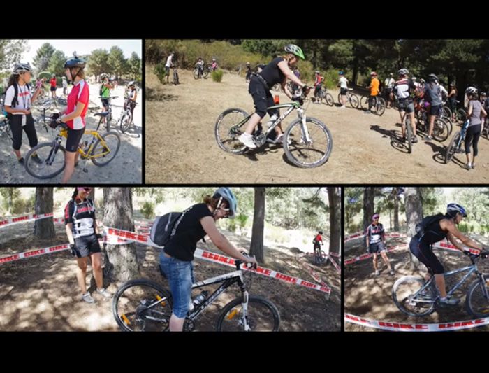 EL CLINIC DEL  MTB DE LA MUJER EN IMAGENES