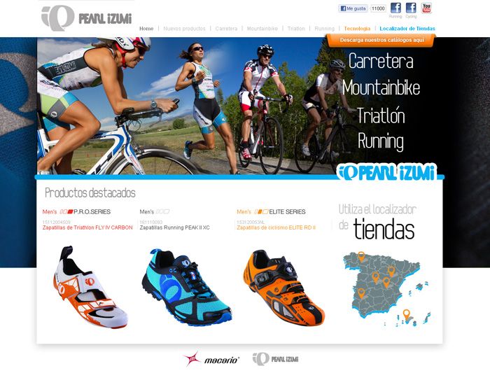 NUEVA WEB PEARL IZUMI
