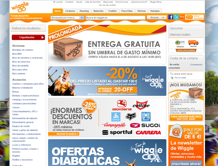 WIGGLE EN ESPAÑOL