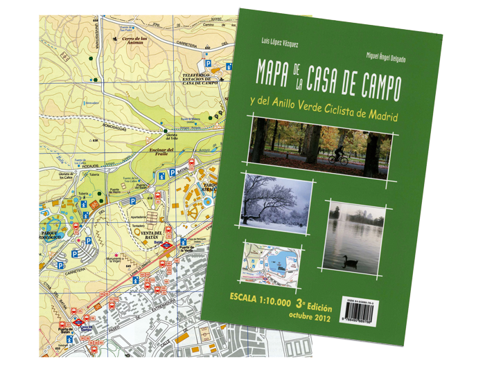 MAPA DE LA CASA DE CAMPO DE MADRID