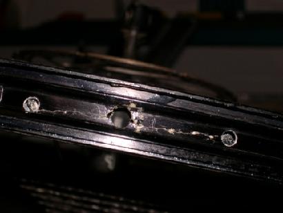 Reparar fisura en llanta tubeless