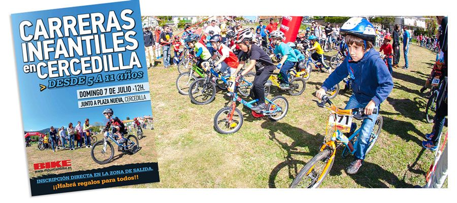 Carreras infantiles en Cercedilla