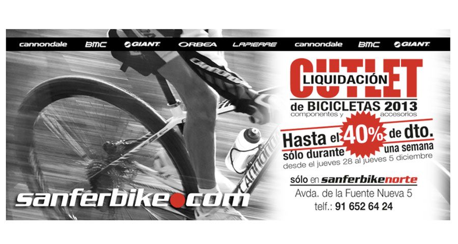 Outlet en Sanferbike