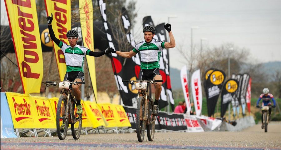 Markus Kaufmann y Jochen Kass, ganadores de Andalucía Bike Race 2014.