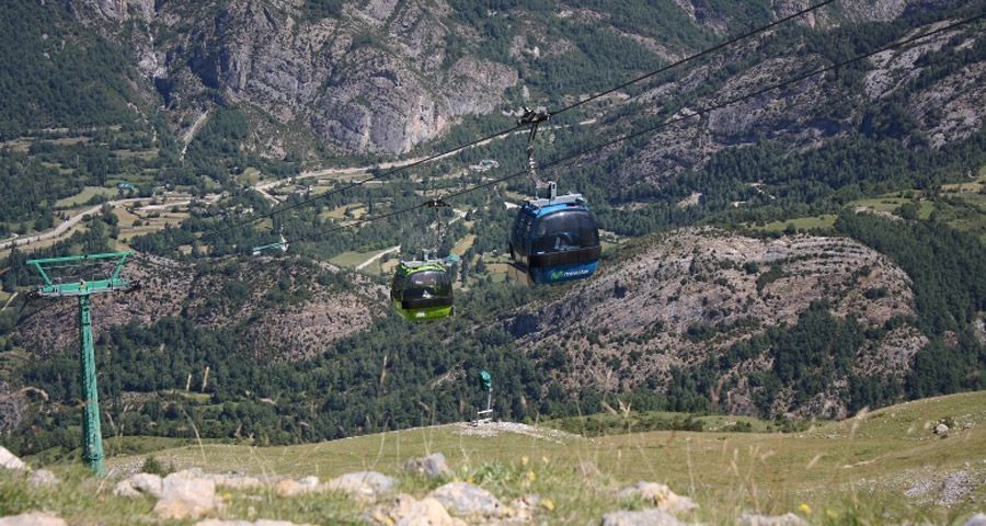 Aramón ofrece rutas de mtb en sus estaciones de Cerler y Panticosa (vídeo)