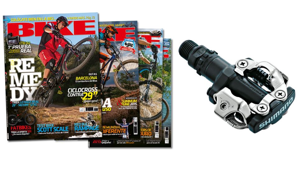 Llévate unos pedales automáticos Shimano con tu suscripción a BIKE