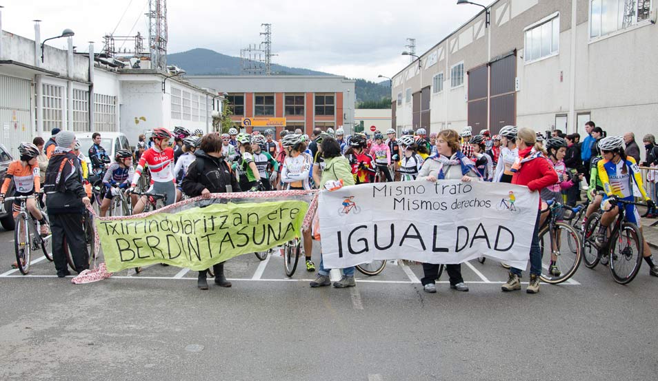 La igualdad avanza en el ciclismo La igualdad avanza en el ciclismo