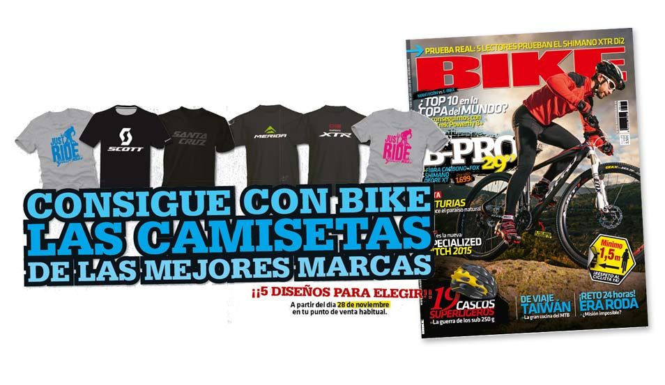 Consigue con BIKE tu camiseta