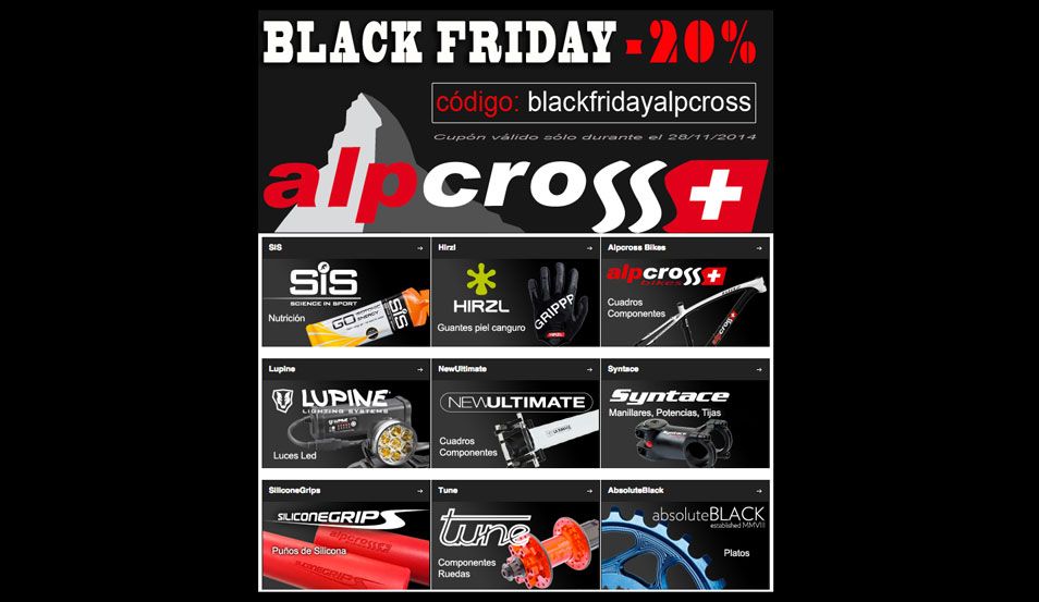 Aprovecha el Black Friday de Alpcross