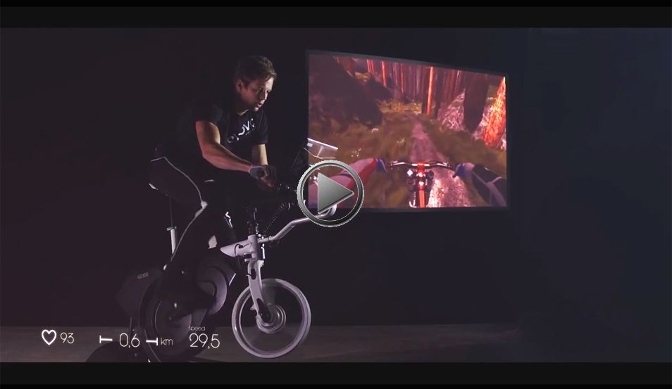 Simulador The ebove B\01 Bike: jugar y entrenar