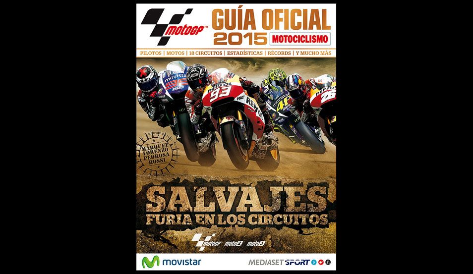 Llega a los quioscos la Guía Oficial MotoGP 2015
