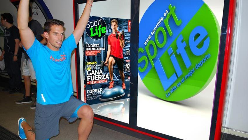 ¡Entrena en el metro con SPORT LIFE!