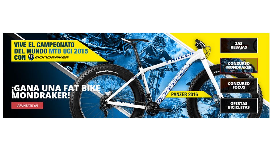 Gana una Fat Bike Mondraker