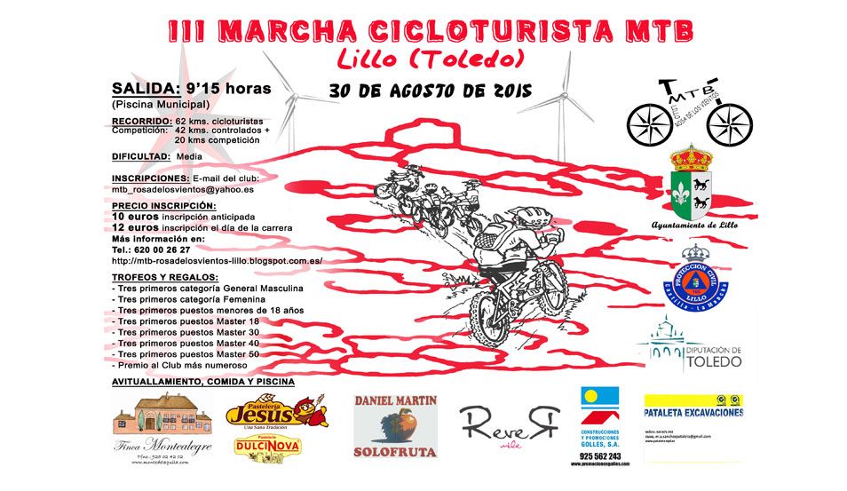 III Marcha Cicloturista MTB Lillo (Toledo)