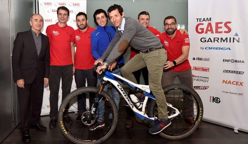 Presentación del Gaes-Garmin by Orbea