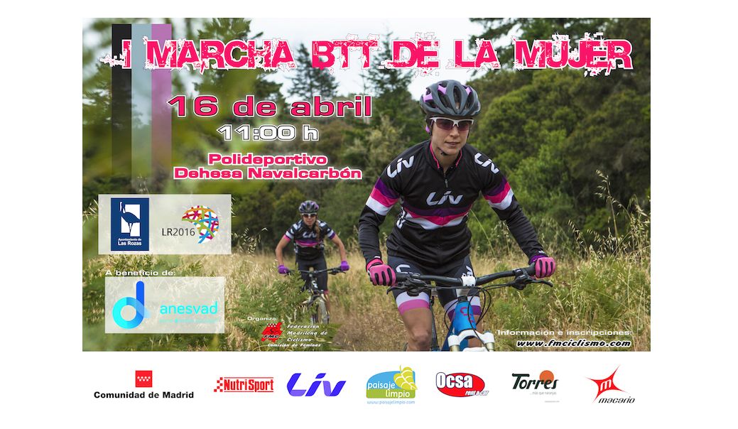 I Marcha BTT de la Mujer, tolerancia cero