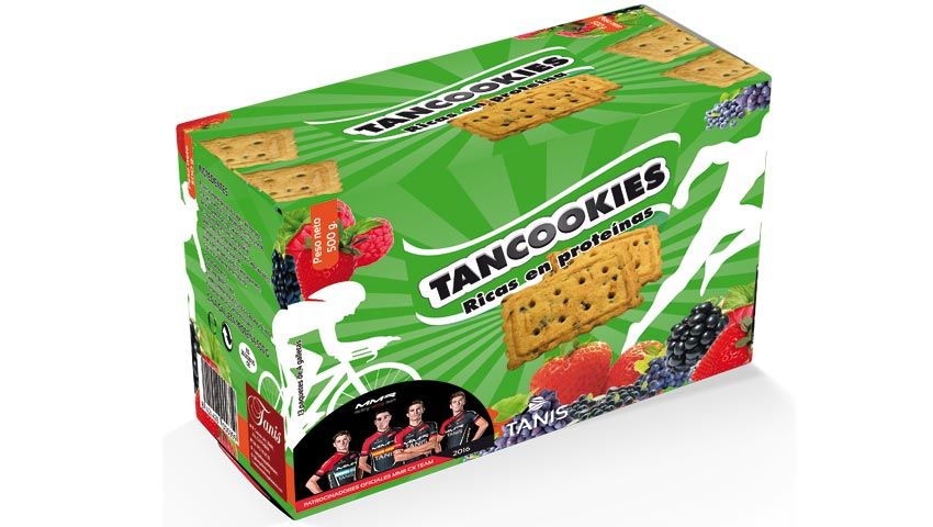 Tanis lanza al mercado las galletas Tancookies