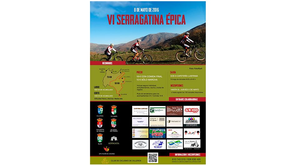 VI Serragatina Épica abre inscripciones