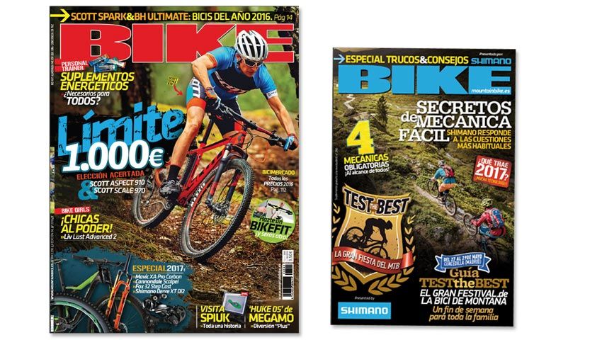 BIKE 290, este mes con el Especial Trucos y Consejos Shimano