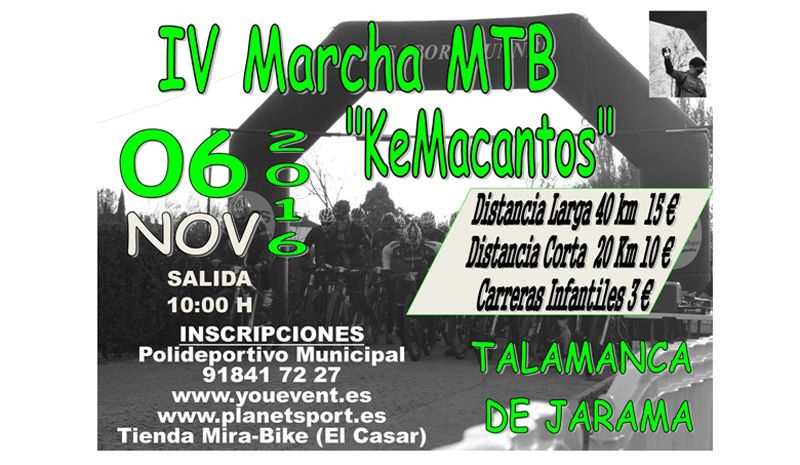 IV Marcha KeMacanTos MTB